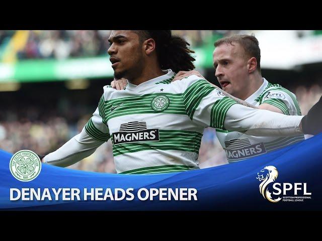 Denayer heads crucial opening goal for Celtic