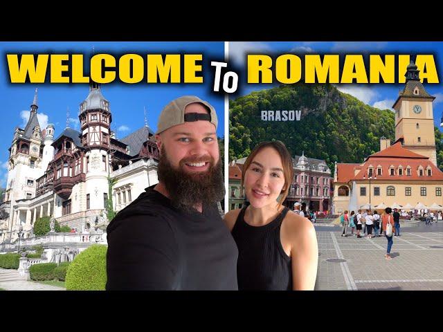 BRASOV, Romania!  (inc. Peles & Bran Castle)