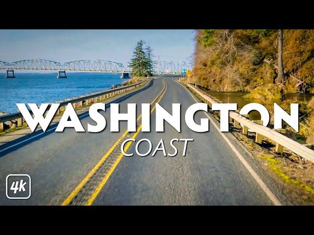 DRIVE the coast of WASHINGTON – 4K ULTRA HD Road Trip