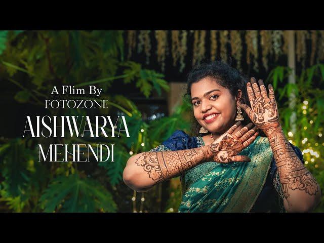 Mehendi Film 2024 | Aishwarya | By Foto Zone Wedding Saga