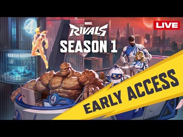 EARLY ACCESS! Season 1 Gameplay // Marvel Rivals