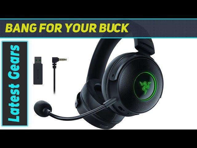 Razer Kraken V3 Pro Wireless: Best Gaming Headset for Immersive Sound