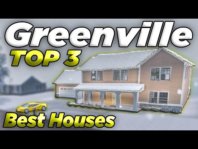 Top 3 BEST HOUSES In Greenville! | ROBLOX - Greenville Revamp