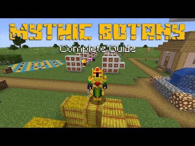 Complete Mythic Botany Guide (Minecraft 1.16 Mod Guide)