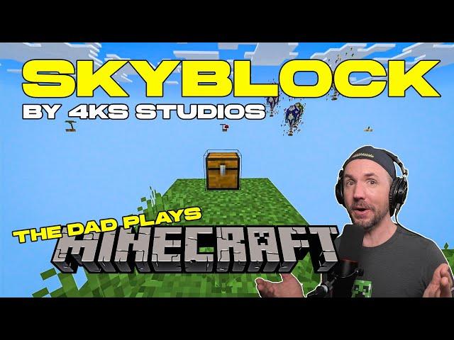 First time playing Skyblock! The Dad Plays Minecraft