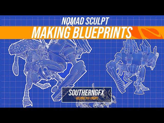 Nomad Sculpt – using blueprints