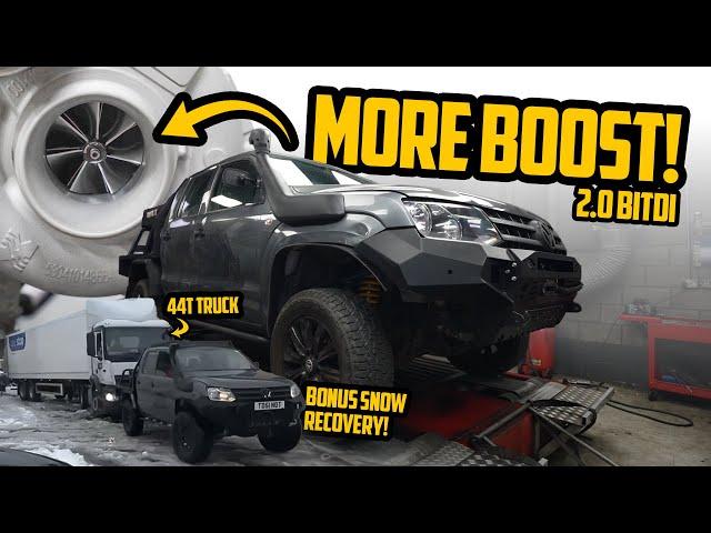 ULTIMATE POWER UPGRADES!  Boosting the performance of our 2.0 BITDI VW AMAROK 4X4!