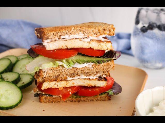 Vegan Tofu BLT Sandwiches