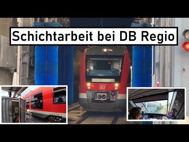 Schicht bei DB Regio | Wie kann eine Schicht aussehen?