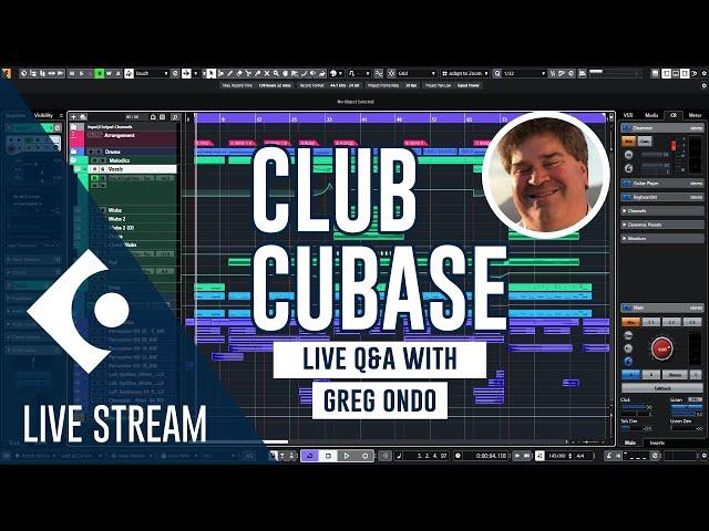 March 7 2025 Club Cubase Live Stream