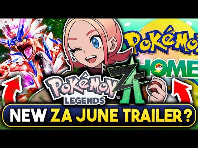 POKEMON NEWS! NEW LEGENDS ZA TRAILER IN JUNE RUMOR! NEW HOME UPDATE, EVENTS & SWITCH 2 DETAILS!