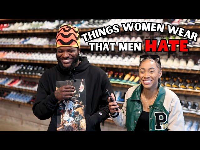 Public Interview Things Women Wear That Guys Hate | Gabrielle Morris