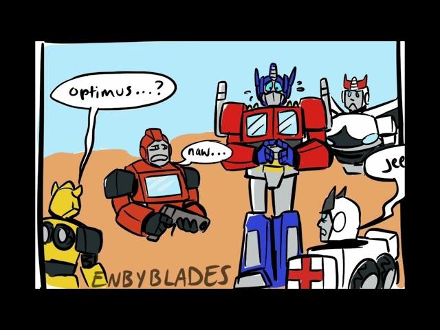 TRANSFORMERS COMIC DUB: Optimus' Free Time