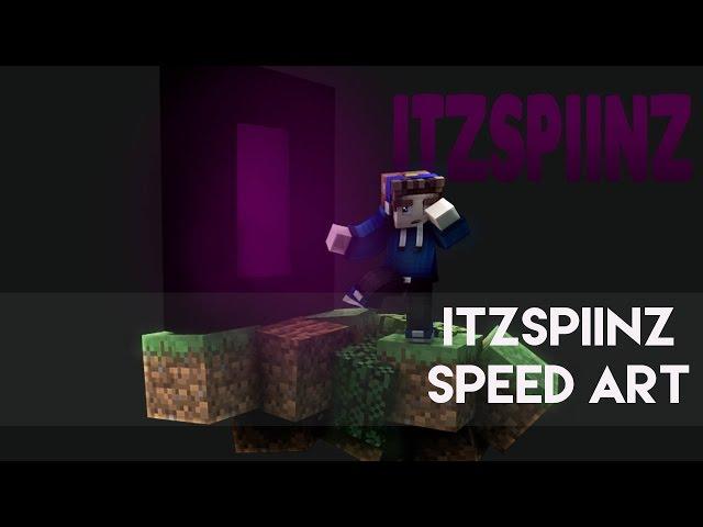 Minecraft Speed Art | ItzSpiinz