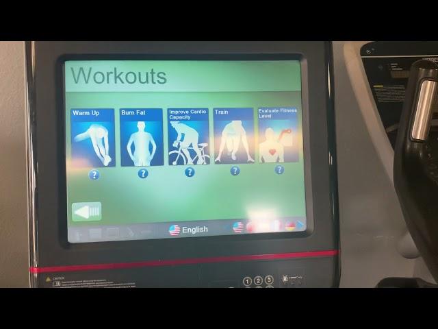 StarTrac Series 8 Touchscreen Recumbent Bike