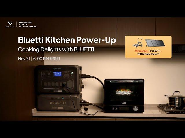 Bluetti Kitchen Power-Up: Cooking Delights with BLUETTI