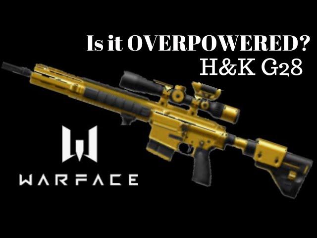 The INSANE G28 Sniper in Warface