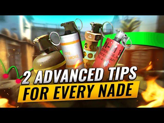 2 TIPS For EVERY NADE - INSTANTLY IMPROVE YOUR UTILITY USAGE! - CS:GO