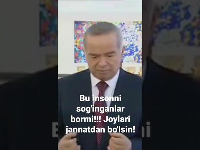 Islom Karimov xotirasiga