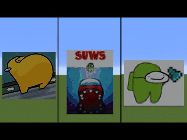 Minecraft: Which Among Us looked the most SUS?  #Shorts