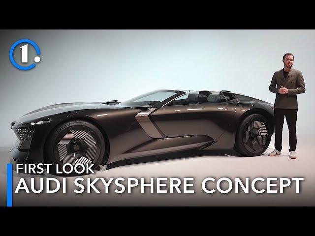 Audi Skysphere Concept: First Look (Up-Close Details)