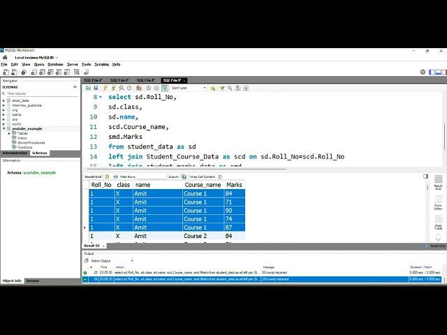 How to Join two or more than two Tables using multiple columns | How to Join Multiple Tables #Joins