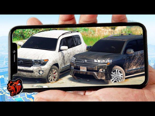 ВЫБИРАЮ МАШИНУ ИЗ НОВОГО ОБНОВЛЕНИЯ! TOYOTA LAND CRUISER ОФФРОАД! - CRMP BLACK RUSSIA MOBILE ВОТЕР