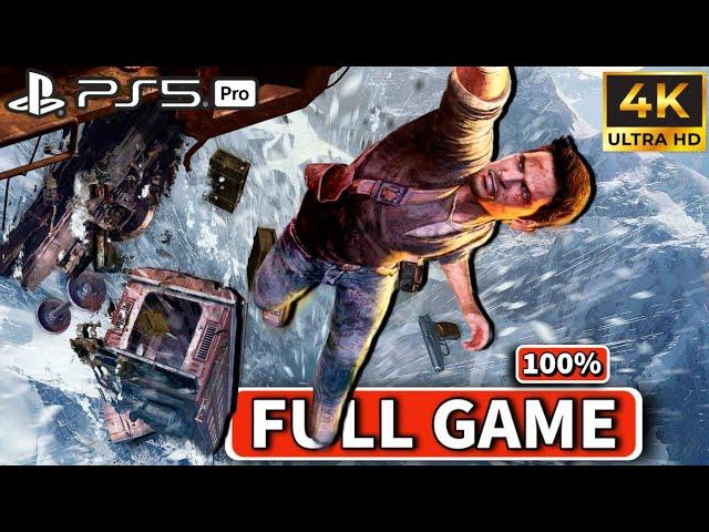 Uncharted 2: Among Thieves (PS5 Pro) Full Game 100% Walkthrough (4k 60fps)