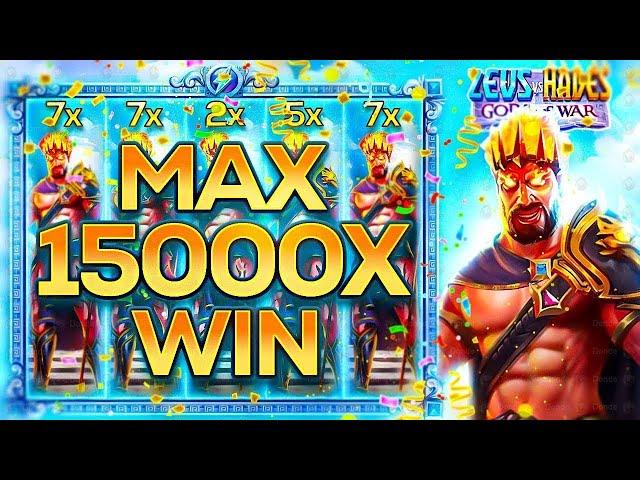 РЕКОРДНЫЙ ЗАНОС И МАКС ВИН СО СПИНА НА ***.***.**** РУБЛЕЙ В ZEUS VS HADES!!! ( ЗАНОСЫ НЕДЕЛИ )