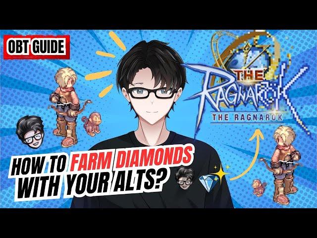 The Ragnarok SEA Guide: "FARM DIAMONDS" and Earn Real Money with your Alt Characters or Accounts!