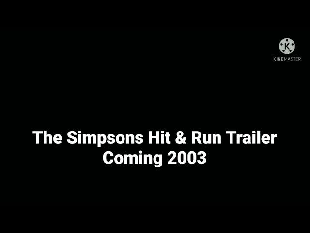 The Simpsons Hit & Run (2003) Trailer HQ