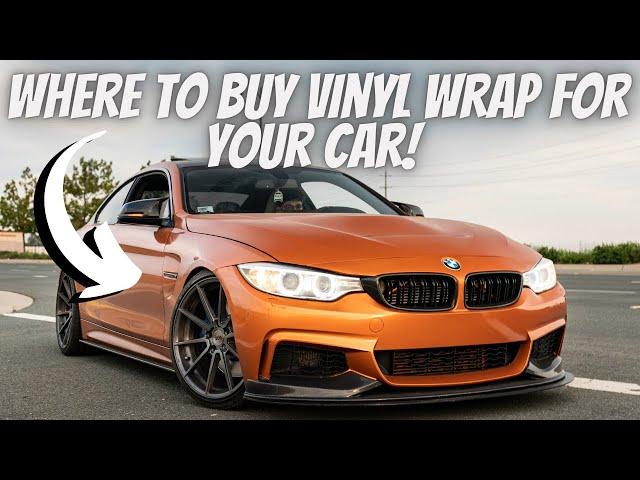 WHERE TO BUY VINYL WRAP FOR YOUR CAR!