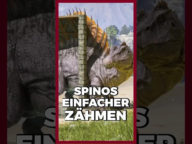 DAS ist der EINFACHSTE WEG SPINOS zu ZÄHMEN! #ark #shorts