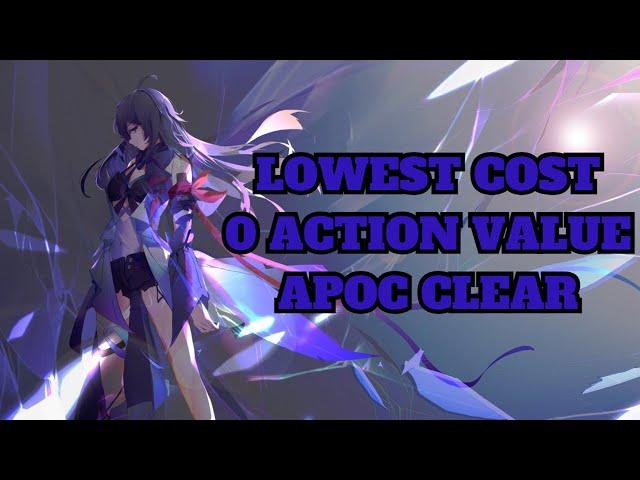 E0S0 Seele 0 Action Value Clear 2.4 Apocalyptic Shadow | Honkai Star Rail