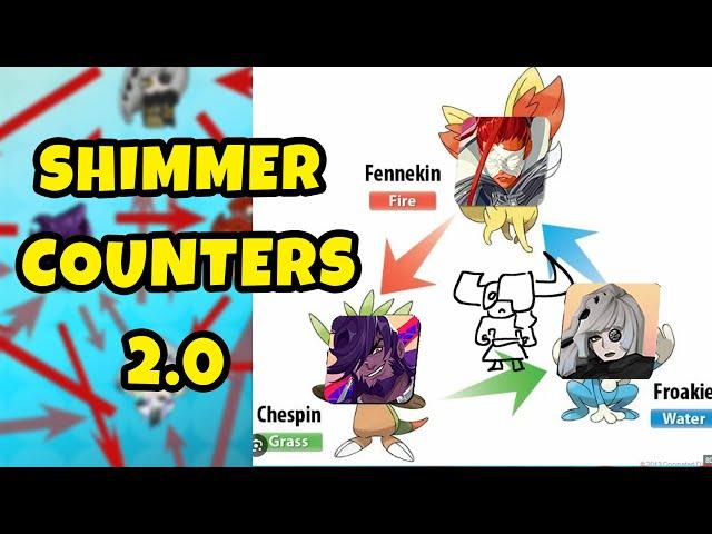 WHO COUNTERS WHO NOW? - SHIMMER COUNTER CHART OCT | DISLYTE