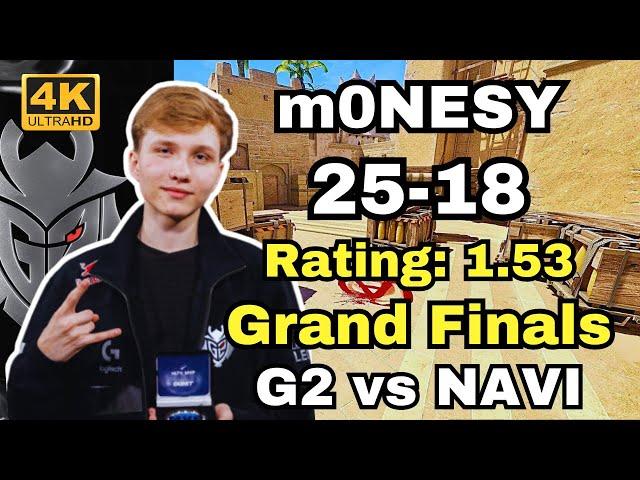 Grand Finals | m0NESY (25-18) G2 vs NAVI (Mirage) | BLAST Premier Fall Final 2024 #cs2 #pov