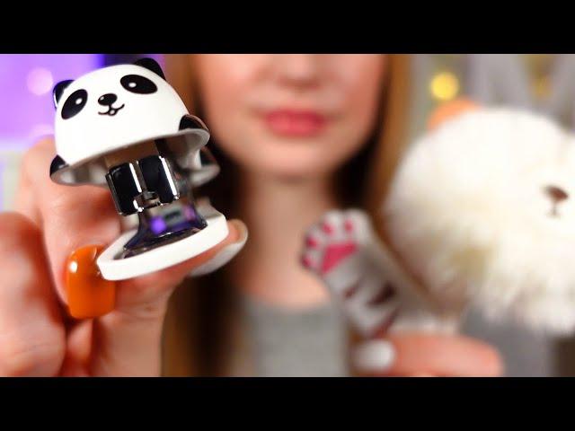 asmr doing your makeup with the wrong props 