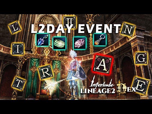 [L2DEX] SKADI x300 - L2DAY LETTERS EVENT - EASY EPIC JEWELS : Orfen - Core - AntQueen - Zaken