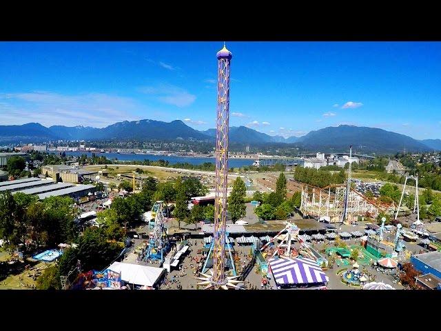 Hellevator on-ride HD POV Playland at the PNE