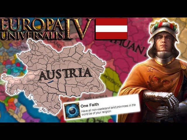 EU4 1.32 Austria Guide - WORLD CONQUEST AND ONE FAITH