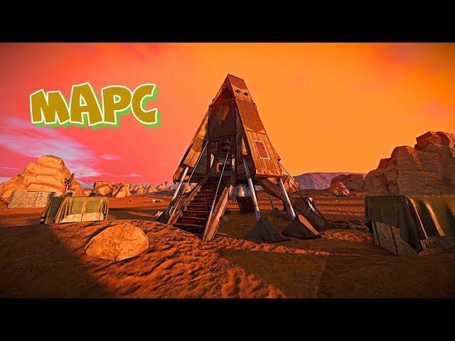 ПУТЕШЕСТВИЕ НА МАРСЕ! ДВЕРЬ НА МАРСЕ в RUST