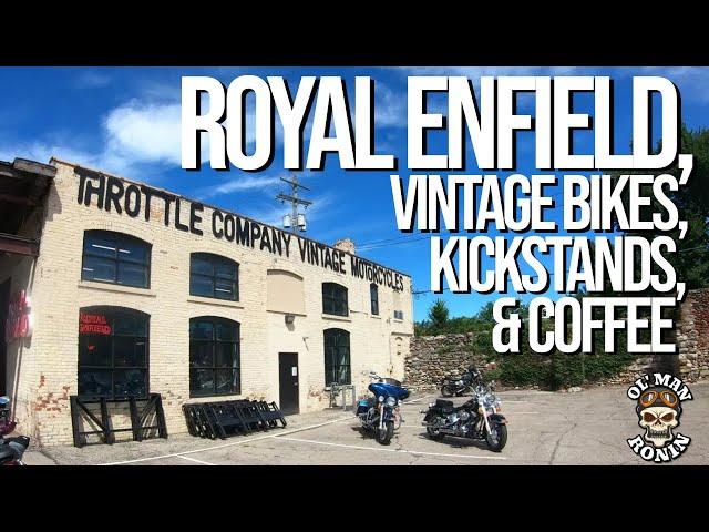 Royal Enfield, Vintage Bikes, Kickstands & Coffee! | Meteor 350 | Ol' Man Ronin (S5,E9)