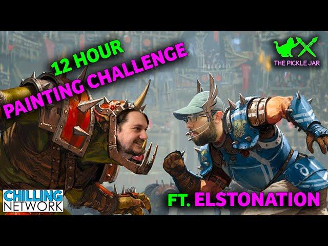 12 Hour Blood Bowl Painting Challenge with @elstonation