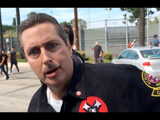 Exclusive Video: KKK Grand Dragon explains why they held demonstration in Anaheim