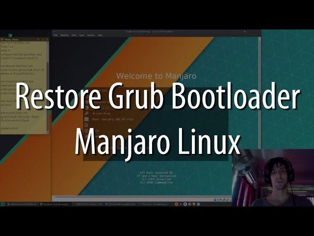 How to Restore Missing Grub Bootloader | Manjaro Linux Tutorial