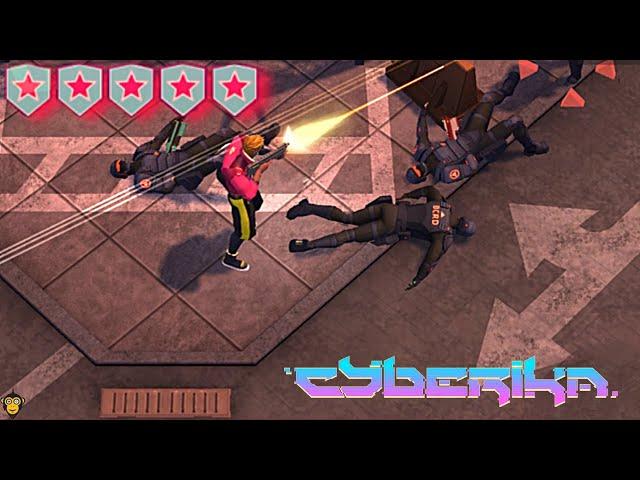 Cyberika - Gameplay Walkthrough Part 49 - Skiptown: 5 Star Disturbance Regulators (iOS, Android)