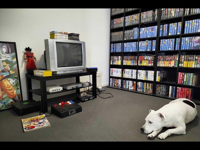 New Retro Game Room Setup - After Selling and Downsizing