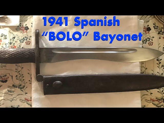 1941 Spanish “BOLO” Bayonet for the M43 Rifle