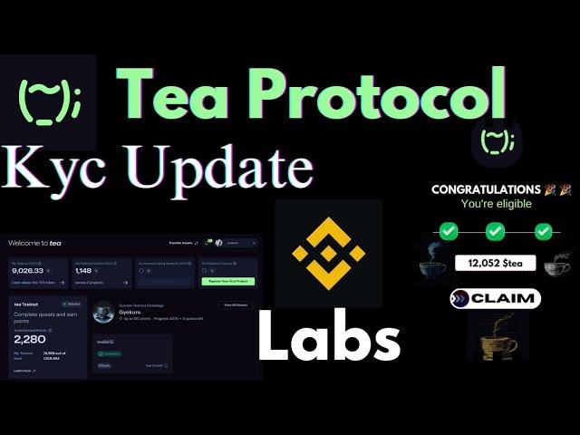 Tea Protocol Testnet and Kyc Update | Tea protocol Update | crypto Airdrop