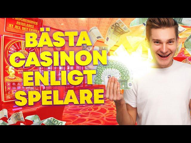  Svenska online casinon med SEK recensioner  Bästa casinon enligt spelare!